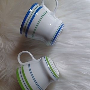 Lot of  2  - 2007 Starbucks coffee 12 oz. mugs